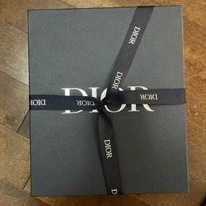 Christian dior blue bandana 100% silk